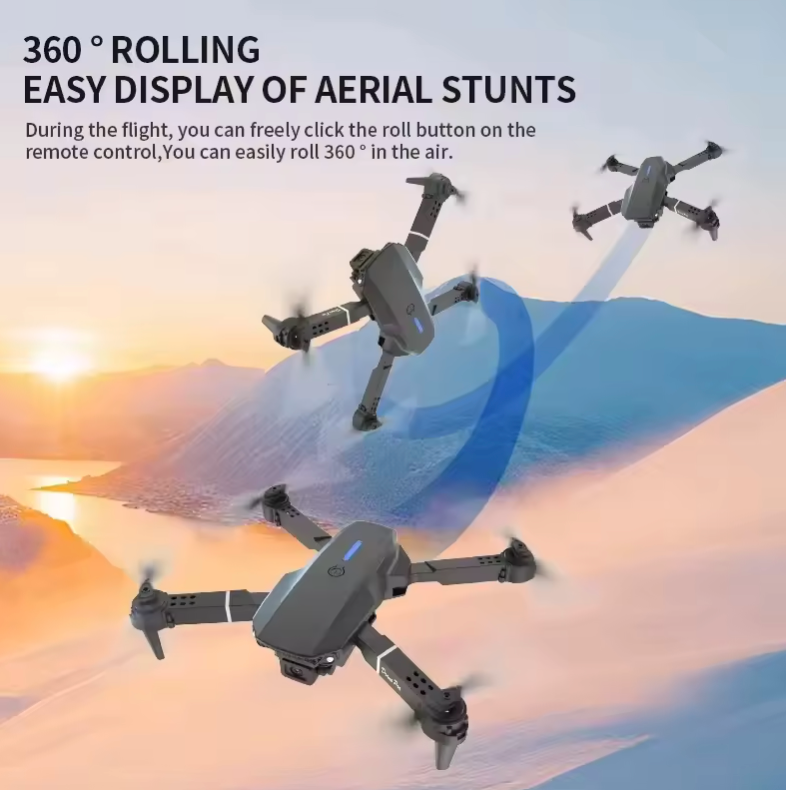 Nuevo Dron estilo -DJI- 4K profesional con cámara Dual HD gran angular de 1080P, helicóptero RC plegable WIFI FPV