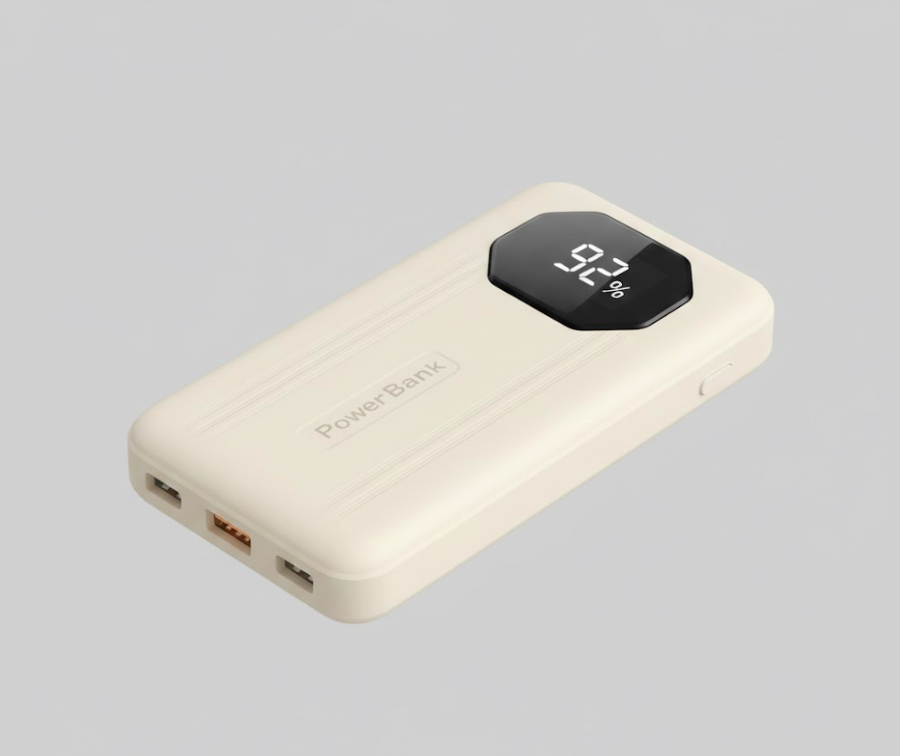 2026 Nuevo banco de energía súper rápido de gran capacidad de 20000 mah y 120 w con batería externa con cable, adecuado para múltiples teléfonos móviles.