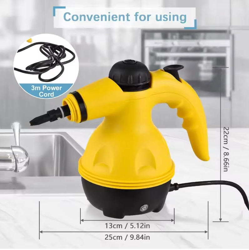 Máquina de limpieza a vapor de alta temperatura para cocina/eliminador de grasa/aceite, limpiador a vapor portátil, herramientas de limpieza de coche