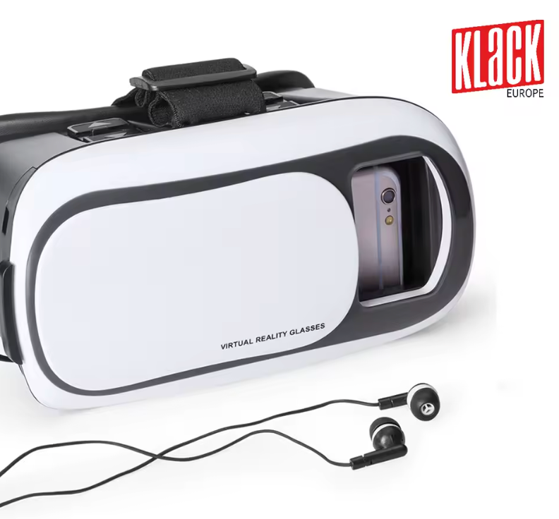 Gafas Realidad Virtual Klack para Smartphones con Entrada Jack 3.5mm